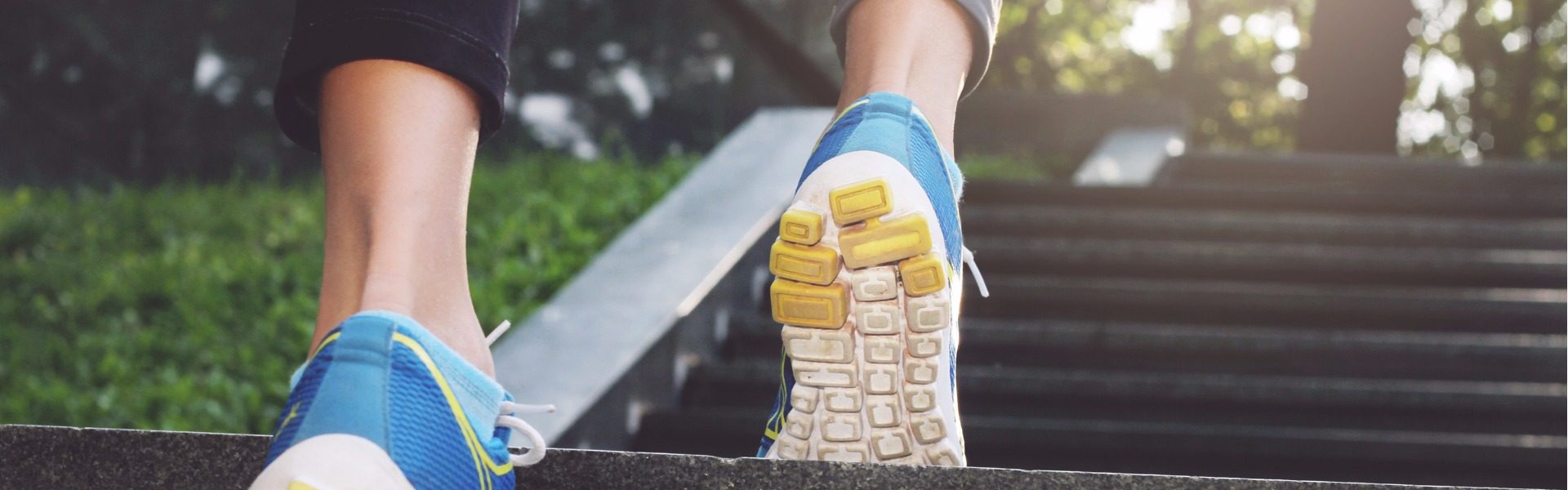 at-home cardio workout using stairs