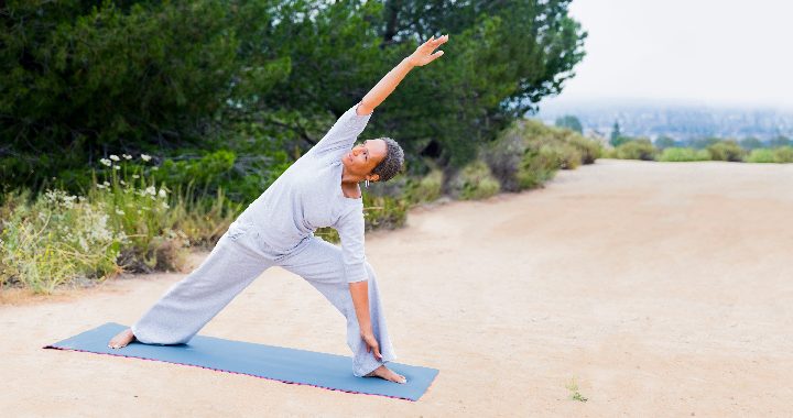 how to do triangle pose