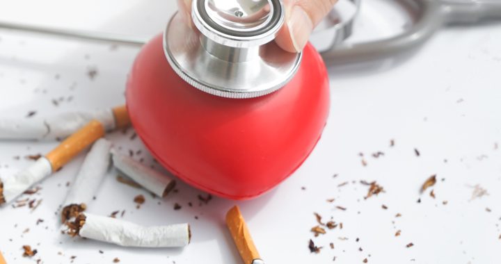 heart rate monitor stomps out cigarette - how quitting smoking benefits your heart