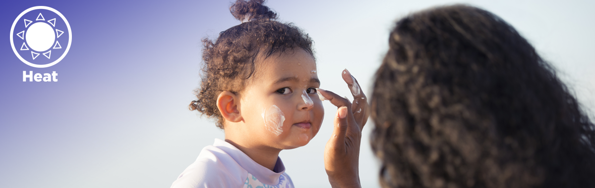 mom applies sunscreen on daughters face _ best ways to prevent skin cancer from mercy health