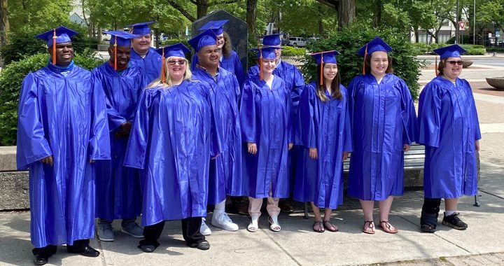 a group of project search graduates