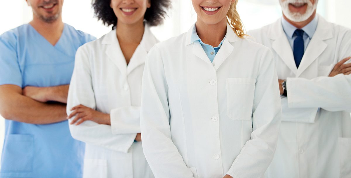 A group of doctors and providers.