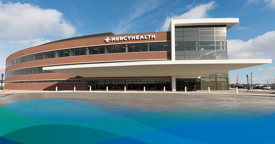 Exterior view of Mercy Health - Perrysburg Hospital