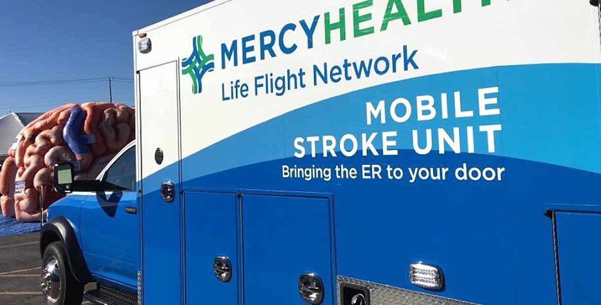 The Mercy Health Mobile Stroke Unit.