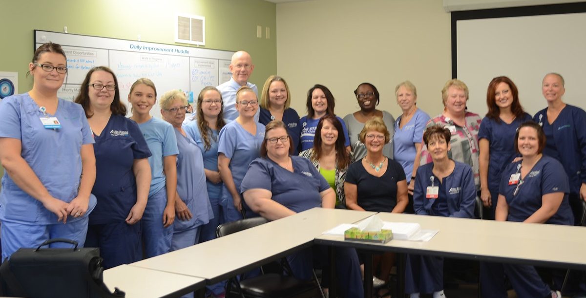 Our Lima hospice nursing team