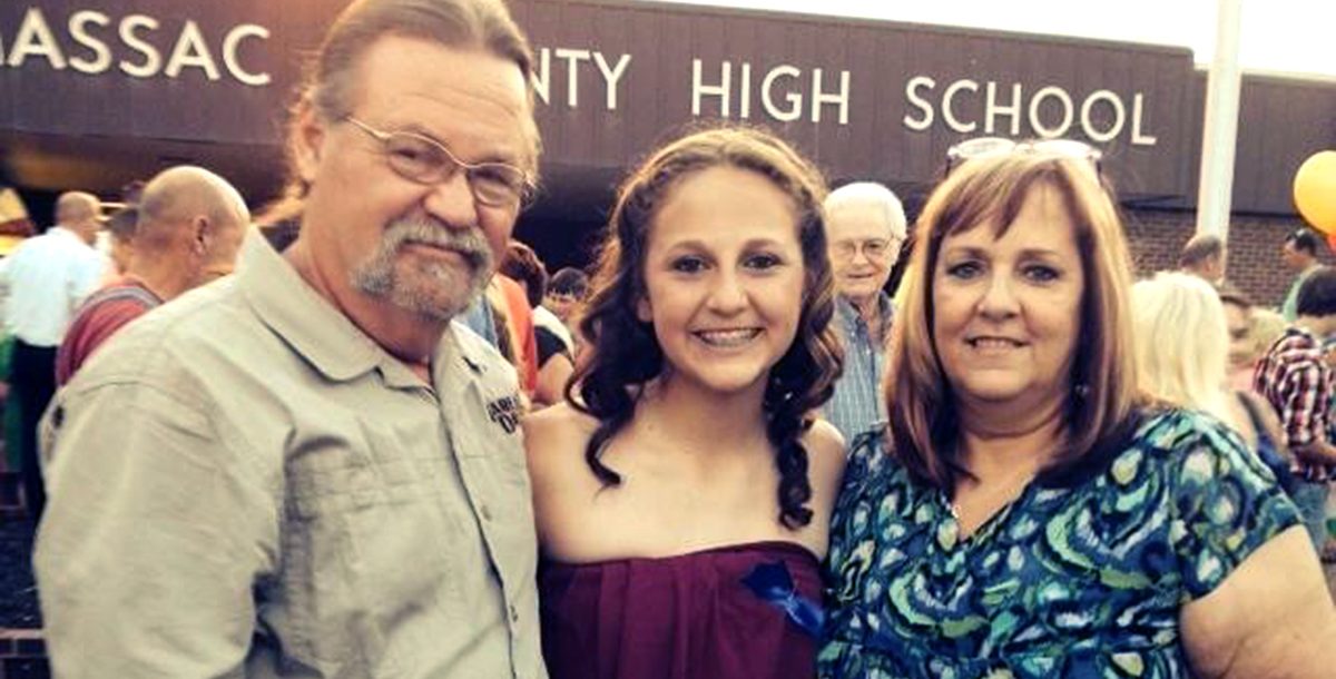 Jeff and Lesa Welch with their daughter