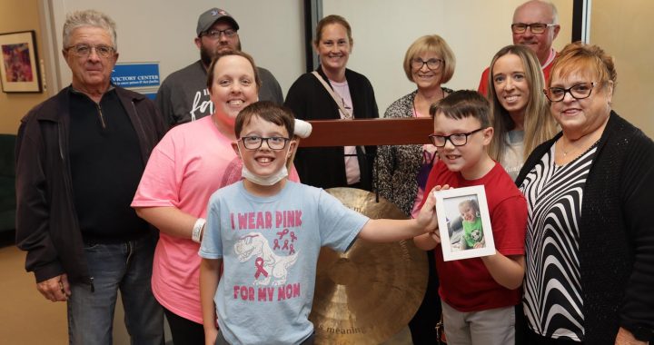 Jennifer Smith with her family