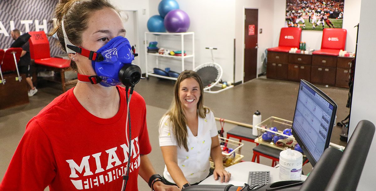 field hockey team vo2 max testing cincinnati