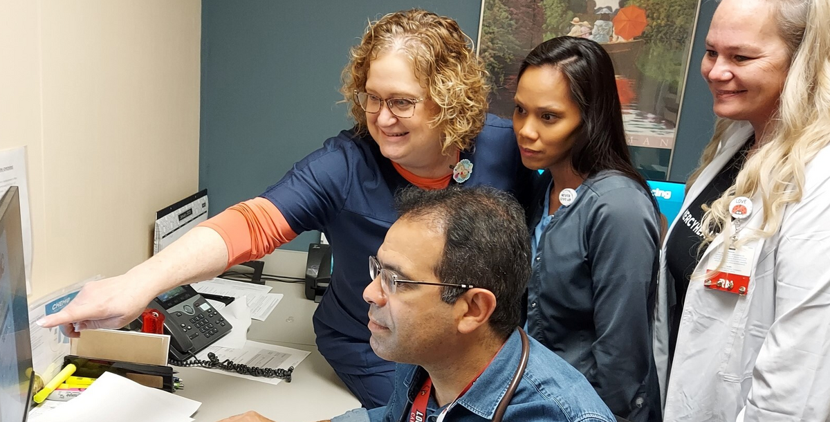 Lourdes Hospital cancer team