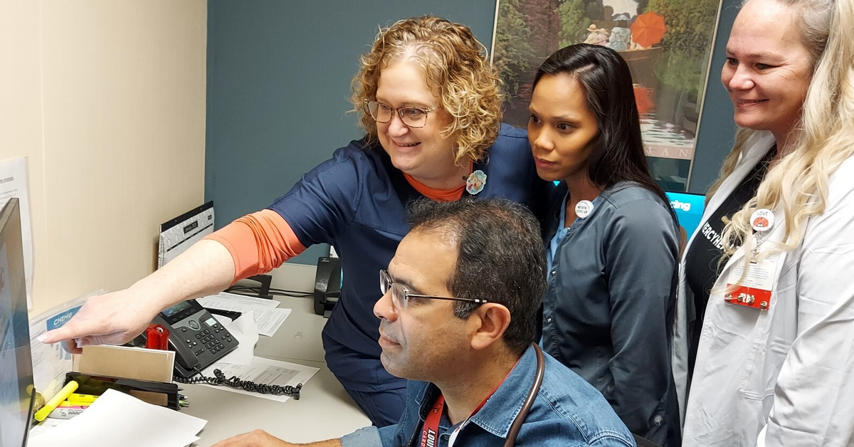 Lourdes Hospital cancer team